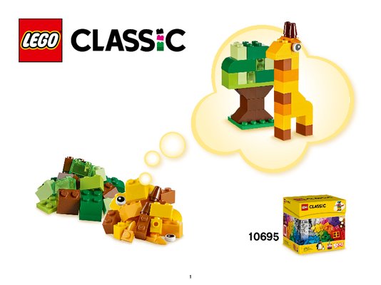 Bauanleitungen LEGO - Classic - 10695 - LEGO® Bausteine-Box: Page 1