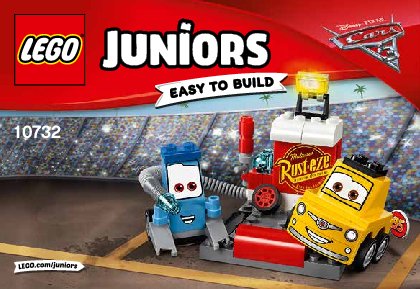 Bauanleitungen LEGO - Juniors - 10732 - Guido und Luigis Pit Stopp: Page 1