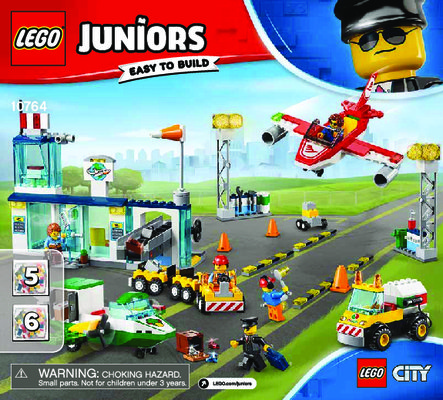 Bauanleitungen LEGO - 10764 - City Central Airport: Page 1