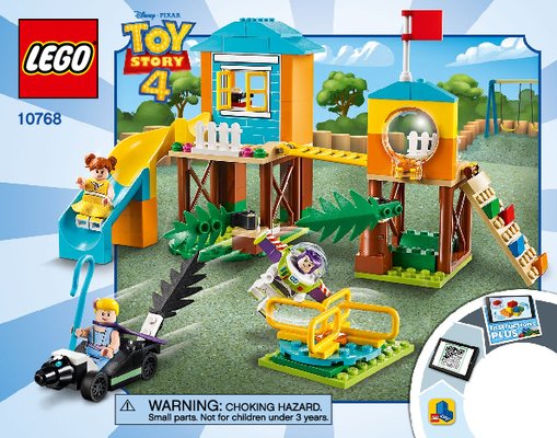 Bauanleitungen LEGO - 10768 - Buzz & Bo Peep's Playground Adventure: Page 1