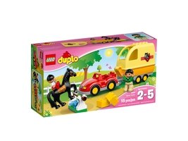 LEGO - DUPLO - 10807 - Wagen mit Pferdeanhänger