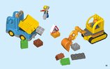 Bauanleitungen LEGO - DUPLO - 10812 - Bagger & Lastwagen: Page 15