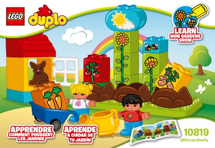 Bauanleitungen Lego Duplo 10819 Mein Erster Garten