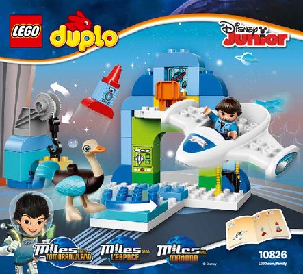 Bauanleitungen LEGO - DUPLO - 10826 - Miles Stellosphere-Raumschiff: Page 1