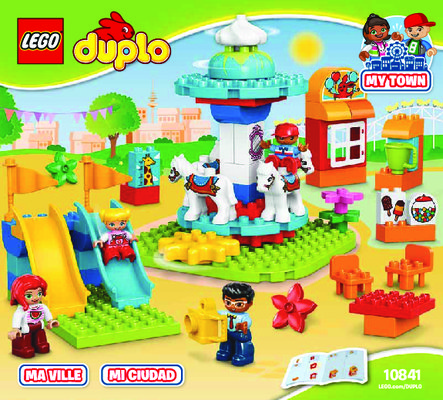 Bauanleitungen LEGO - DUPLO - 10841 - Jahrmarkt: Page 1