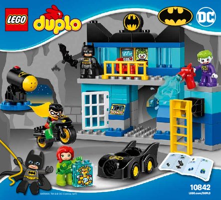 Bauanleitungen LEGO - DUPLO - 10842 - Abenteuer in der Bathöhle: Page 1