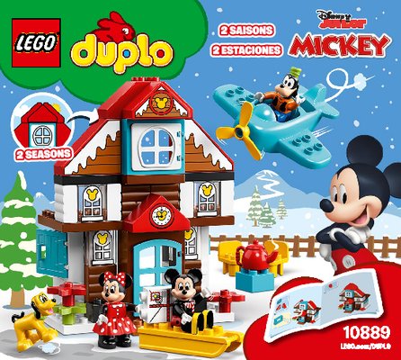 Bauanleitungen LEGO - 10889 - Mickey's Vacation House: Page 1