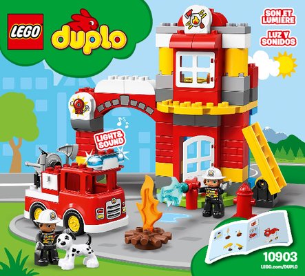 Bauanleitungen LEGO - 10903 - Fire Station: Page 1