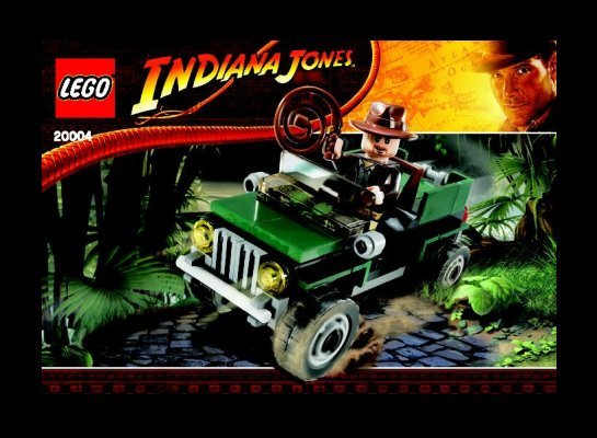 Bauanleitungen LEGO - 20004 - Brickmaster - Indiana Jones: Page 1