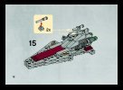 Bauanleitungen LEGO - 20007 - Republic Attack Cruiser: Page 18