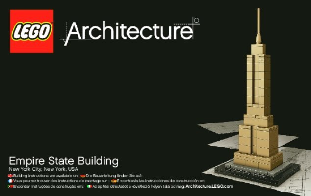 Bauanleitungen LEGO - Architecture - 21002 - Empire State Building: Page 1