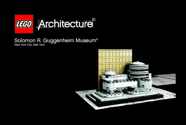 Bauanleitungen LEGO - 21004 - Solomon R. Guggenheim Museum®: Page 1