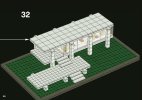 Bauanleitungen LEGO - Architecture - 21009 - Farnsworth House™: Page 58