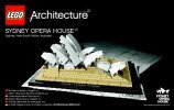 Bauanleitungen LEGO - Architecture - 21012 - Sydney Opera House™: Page 1