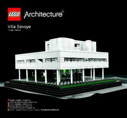 Bauanleitungen LEGO - Architecture - 21014 - Villa Savoye: Page 1