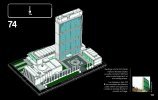 Bauanleitungen LEGO - Architecture - 21018 - UN-Hauptquartier: Page 111