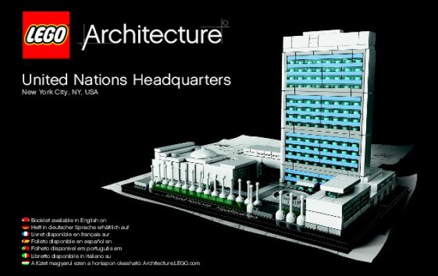 Bauanleitungen LEGO - Architecture - 21018 - UN-Hauptquartier: Page 1