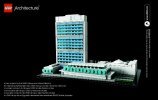 Bauanleitungen LEGO - Architecture - 21018 - UN-Hauptquartier: Page 116