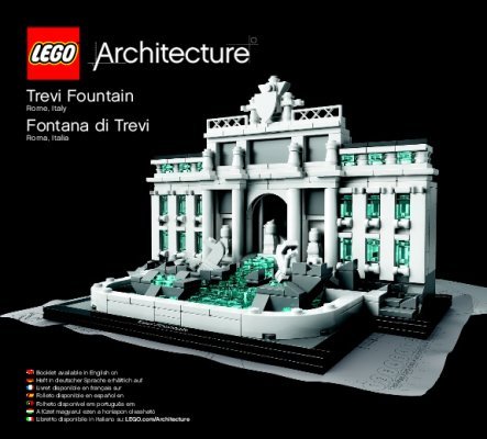 Bauanleitungen LEGO - Architecture - 21020 - Trevi-Brunnen: Page 1