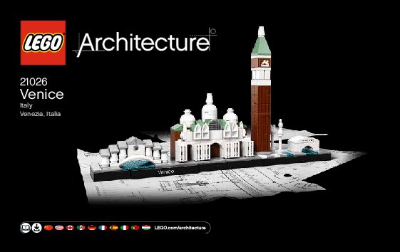 Bauanleitungen LEGO - Architecture - 21026 - Venedig: Page 1