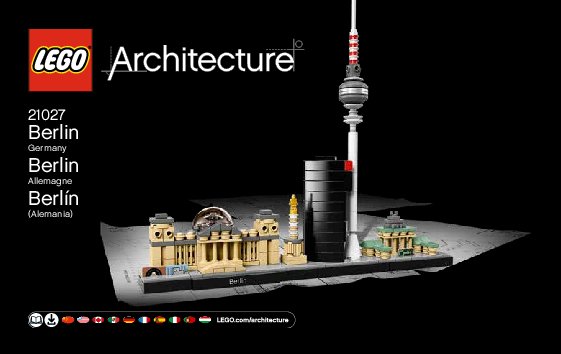 Bauanleitungen LEGO - Architecture - 21027 - Berlin: Page 1