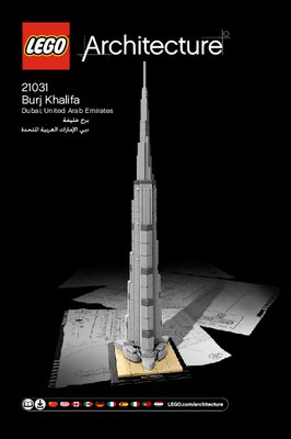 Bauanleitungen LEGO - Architecture - 21031 - Burj Khalifa: Page 1