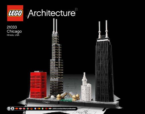 Bauanleitungen LEGO - Architecture - 21033 - Chicago: Page 1