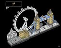 Bauanleitungen LEGO - Architecture - 21034 - London: Page 113