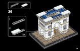 Bauanleitungen LEGO - Architecture - 21036 - Der Triumphbogen: Page 59