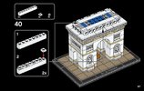 Bauanleitungen LEGO - Architecture - 21036 - Der Triumphbogen: Page 67