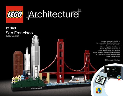 Bauanleitungen LEGO - 21043 - San Francisco: Page 1