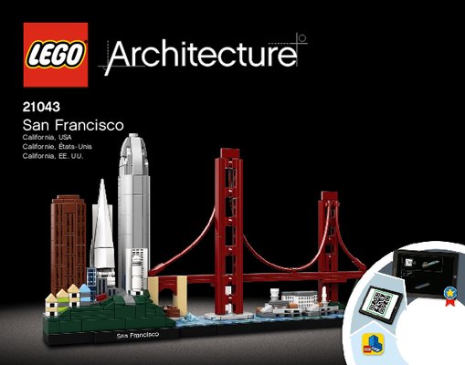 Bauanleitungen LEGO - 21043 - San Francisco: Page 1