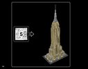 Bauanleitungen LEGO - 21046 - Empire State Building: Page 112