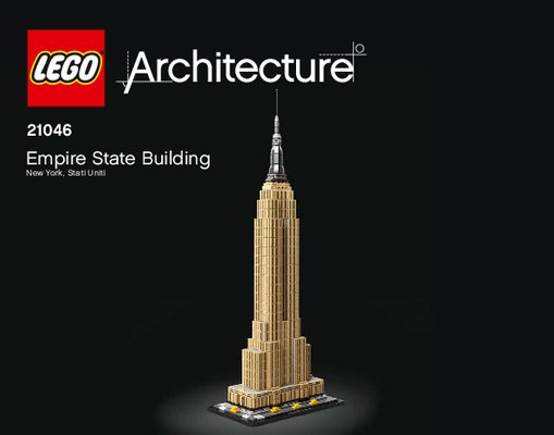 Bauanleitungen LEGO - 21046 - Empire State Building: Page 1