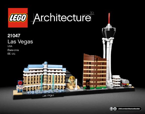 Bauanleitungen LEGO - 21047 - Las Vegas: Page 1