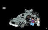 Bauanleitungen LEGO - Ideas - 21103 - DeLorean Zeitmaschine: Page 91