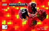 Bauanleitungen LEGO - Minecraft - 21106 - Micro World – The Nether: Page 1