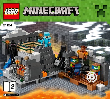 Bauanleitungen LEGO - Minecraft - 21124 - Das End-Portal: Page 1