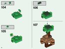 Bauanleitungen LEGO - Minecraft - 21125 - Das Dschungel-Baumhaus: Page 32