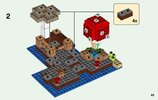 Bauanleitungen LEGO - Minecraft - 21129 - Die Pilzinsel: Page 65