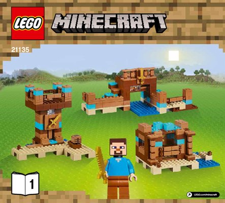 Bauanleitungen LEGO - Minecraft - 21135 - Die Crafting-Box 2.0: Page 1