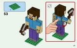 Bauanleitungen LEGO - 21148 - Minecraft™ Steve BigFig with Parrot: Page 27