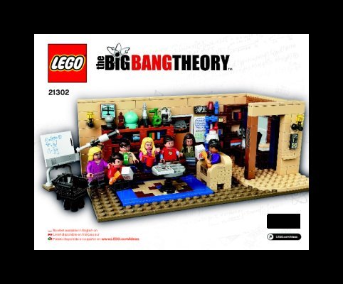 Bauanleitungen LEGO - Ideas - 21302 - The Big Bang Theory: Page 1