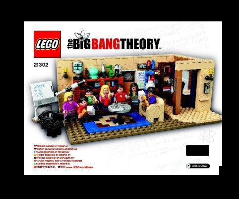 Bauanleitungen LEGO - Ideas - 21302 - The Big Bang Theory: Page 1