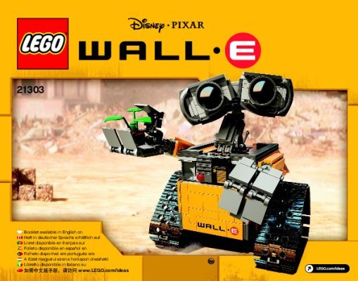 Bauanleitungen LEGO - Ideas - 21303 - WALL•E: Page 1