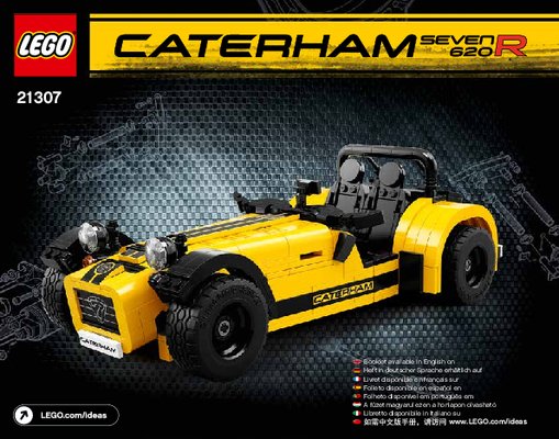 Bauanleitungen LEGO - Ideas - 21307 - Caterham Seven 620R: Page 1