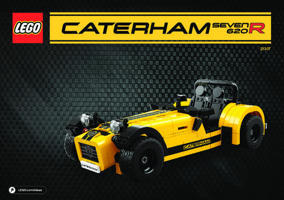 Bauanleitungen LEGO - Ideas - 21307 - Caterham Seven 620R: Page 1