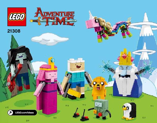 Bauanleitungen LEGO - Ideas - 21308 - Adventure Time™: Page 1