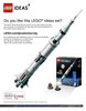 Bauanleitungen LEGO - Ideas - 21309 - LEGO® NASA Apollo Saturn V: Page 10