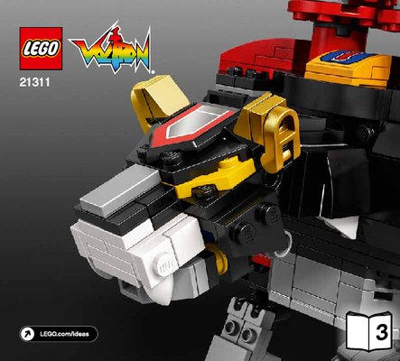 Bauanleitungen LEGO - 21311 - Voltron: Page 1